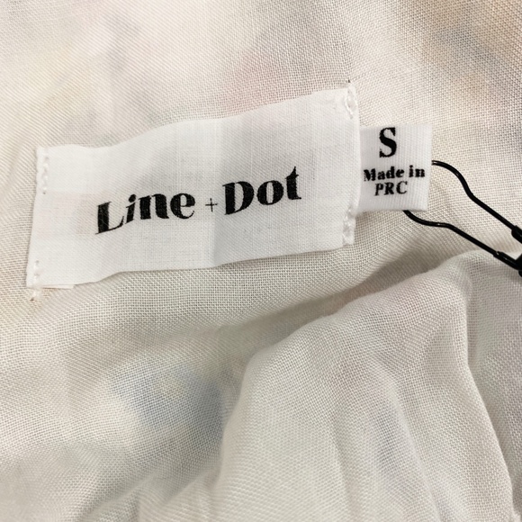 Line & Dot Fleur V-Neck Dress Size Small NWT - Picture 7 of 8